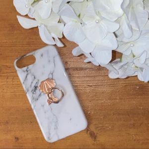 Marble + Mermaid Ring Holder